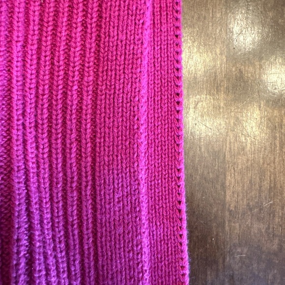 GAP Women's Crewneck Long Sleeve Wool Blend Cotton Pullover, Pink,‎ Size XL - Picture 7 of 8